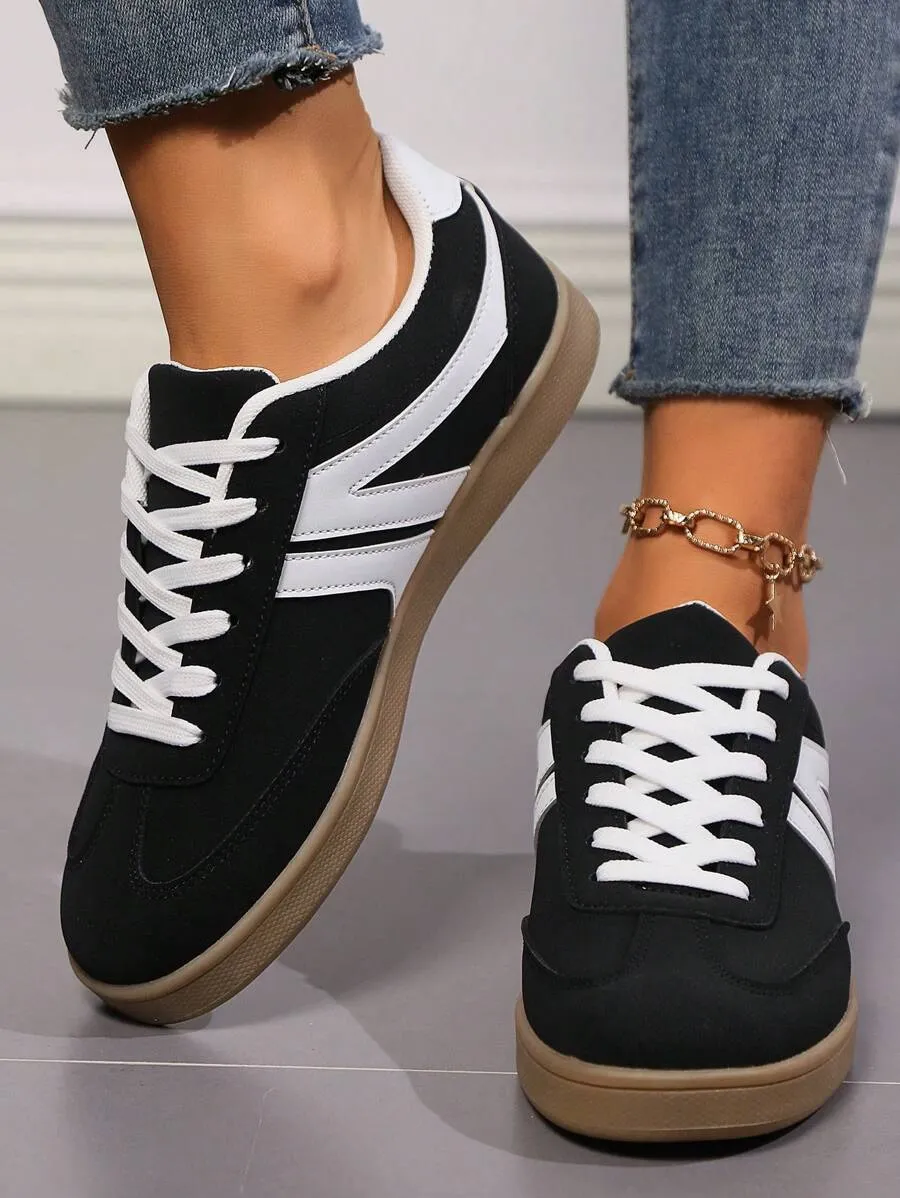 Vintage-Inspired Casual Shoes, Classic Unisex Sneakers for Sports and Leisure