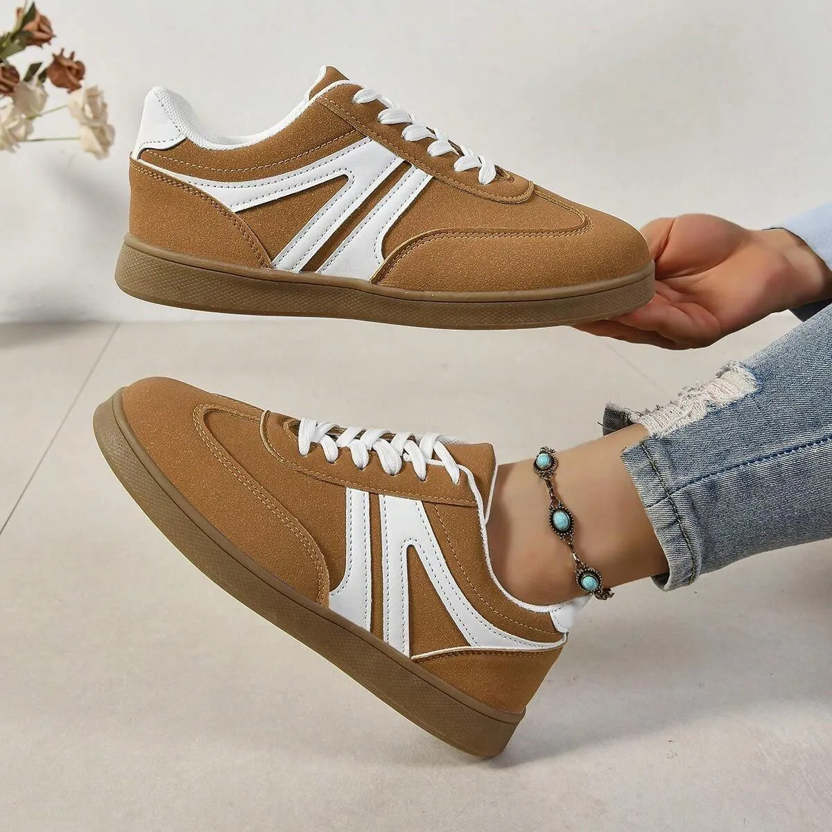 Classic Retro Sneakers for Men and Women, Versatile Casual Sports Shoes