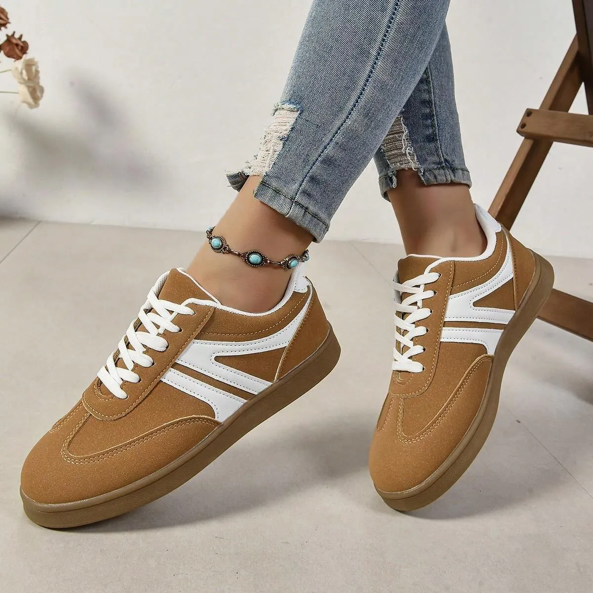 Classic Retro Sneakers for Men and Women, Versatile Casual Sports Shoes