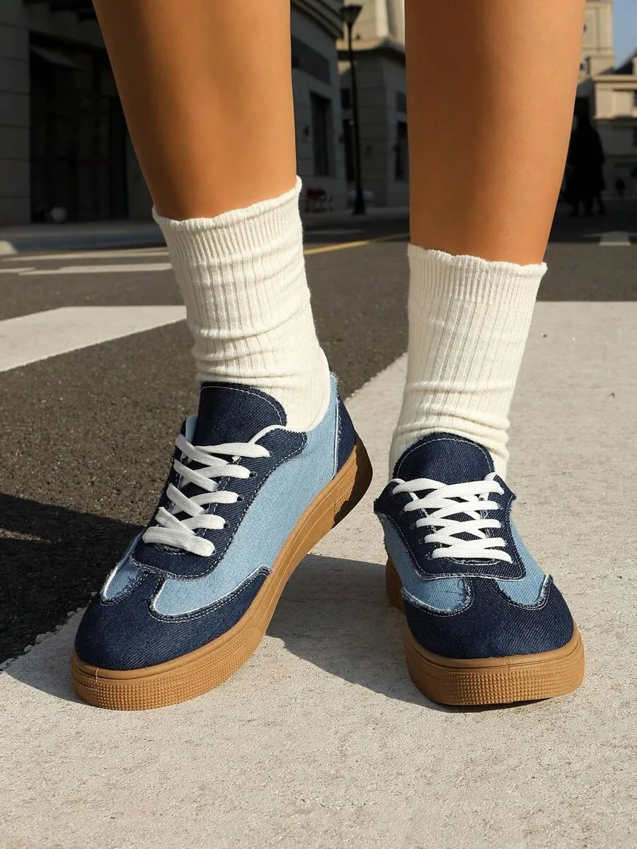 Versatile Vintage Sneakers, Classic Unisex Sports Shoes for Casual Outfits