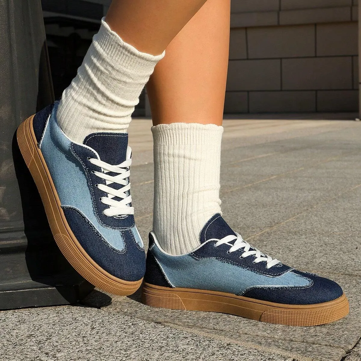 Versatile Vintage Sneakers, Classic Unisex Sports Shoes for Casual Outfits