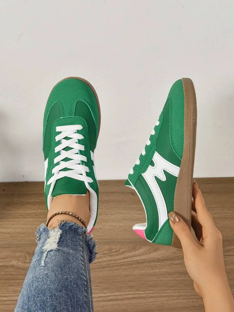 Vintage-Inspired Unisex Sneakers, Classic Casual Sports Shoes for Everyday Wear