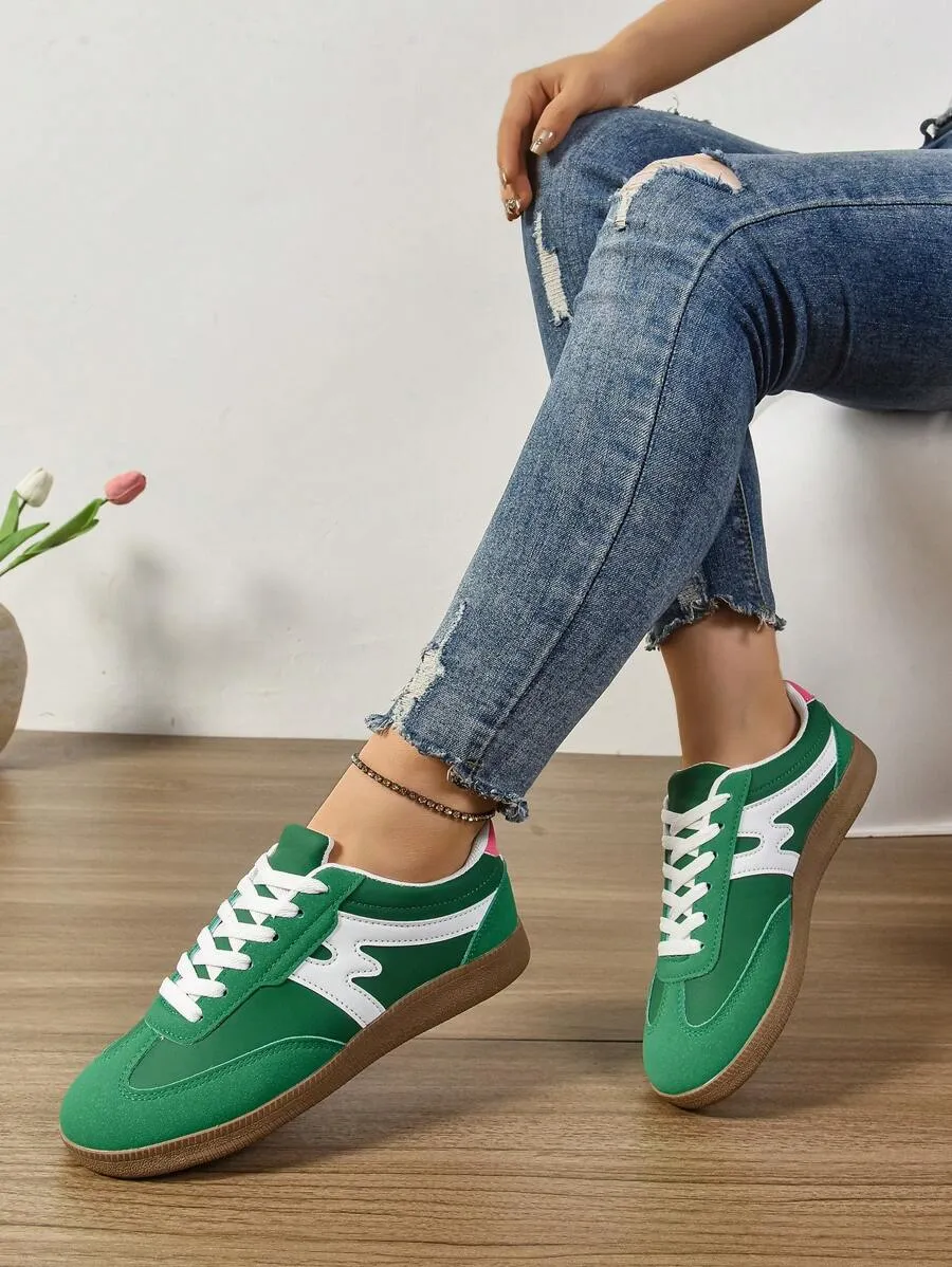 Vintage-Inspired Unisex Sneakers, Classic Casual Sports Shoes for Everyday Wear