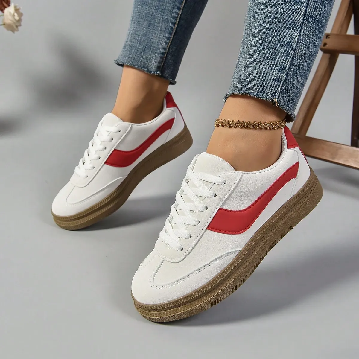 Classic Vintage Unisex Sneakers, Stylish and Versatile Casual Sports Shoes