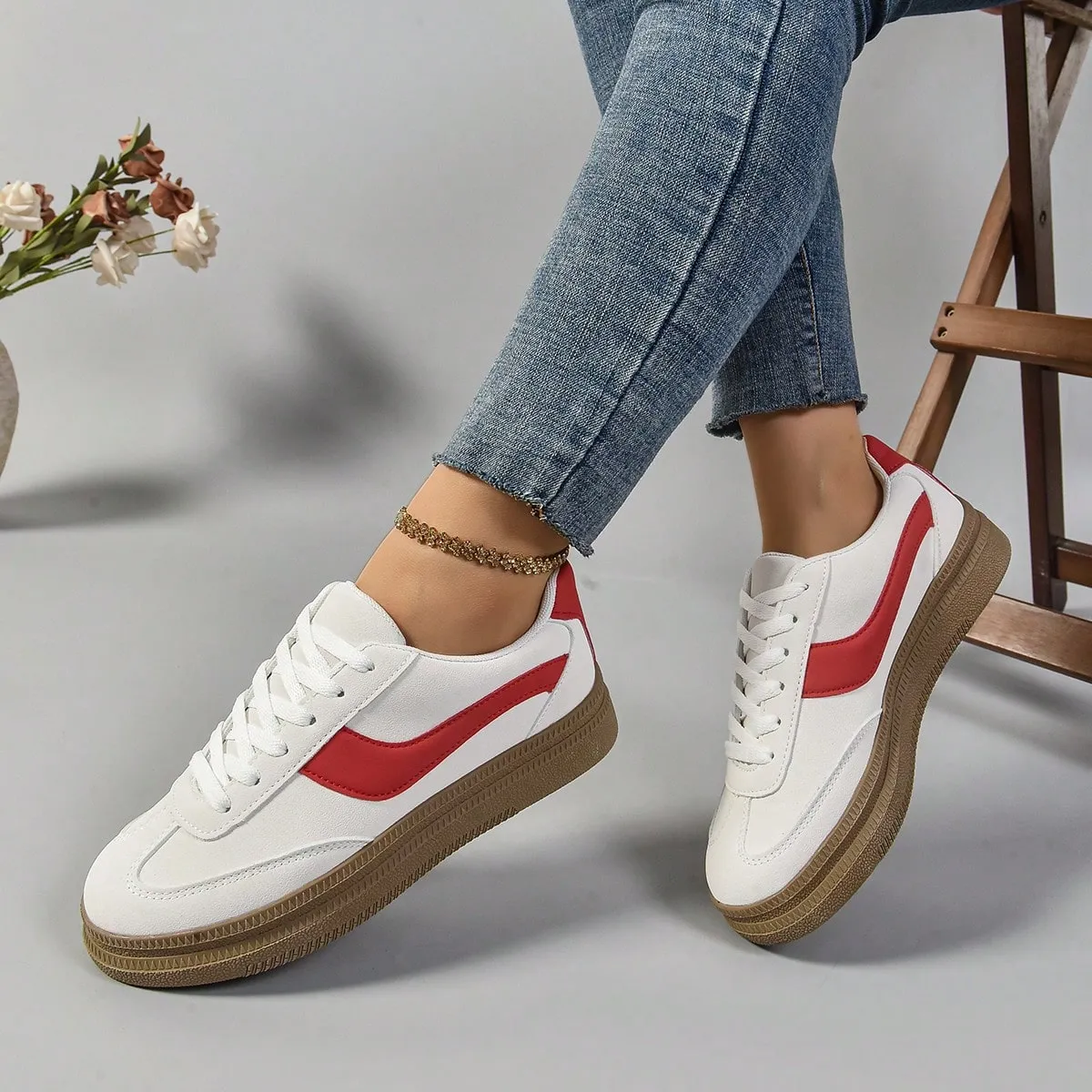 Classic Vintage Unisex Sneakers, Stylish and Versatile Casual Sports Shoes